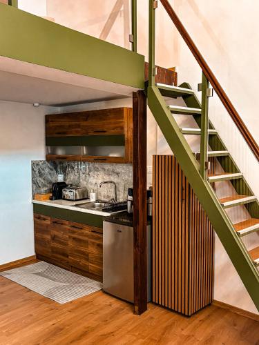 주방, Studio Centro - Luxury Apartment at Pylos Center in 펠로폰네스