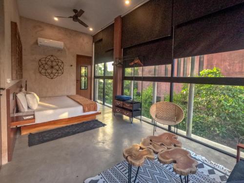 Caimán Hábitat Boutique Hotel & Wellness, Tulum Beach Room Type - Double Room with Garden View Caimán Hábitat Boutique Hotel & Wellness, Tulum Beach Room Type - Double Room with Garden View