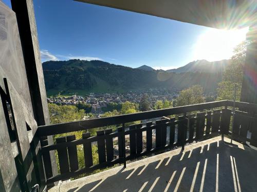 Terrazzo/balcone, charmant studio à Morzine (charmant studio a Morzine) in Morzine centro