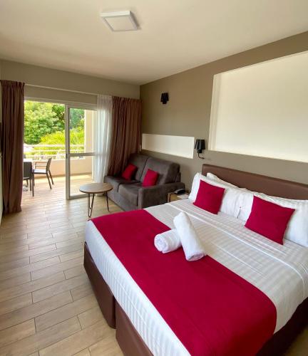 Studio Privilege with Sea View room in Diamant les bains - Résidence Hôtelière