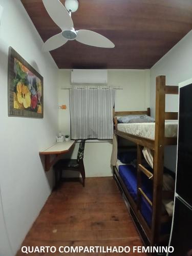 Bunk Bed in Female Dormitory Room   room in Pousada Rancho 60