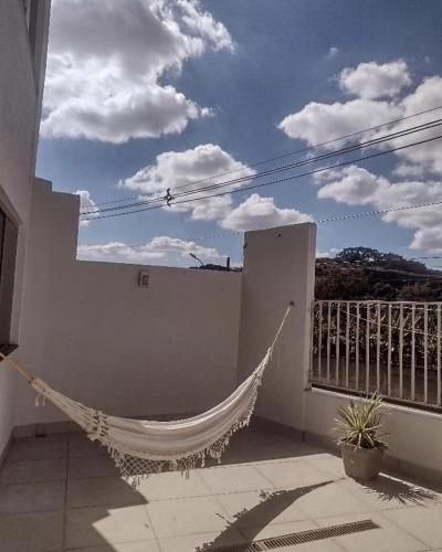 Balkons/terase, Hospedaria Em Lagoa - Apto 102 - Residencial Cota in Lagoa Da Prata
