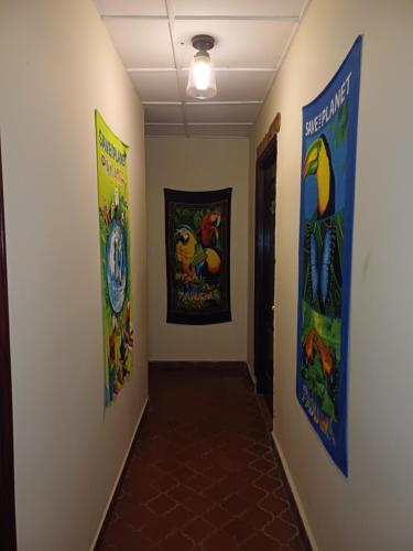 Pintu masuk, BlueRock Hostal in David