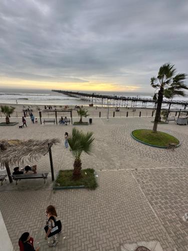 景觀, Departamento con Vista al Mar y al Muelle in 皮門特爾