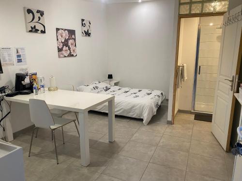Studio meublée 21m2 les Abrets en Dauphiné avec accès autonome (Studio meublee 21m2 les Abrets en Dauphine avec acces autonome) in Saint-Ondras
