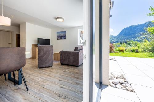 شرفة/ تراس, Naturparkferienwohnungen Wolf in ريوتى