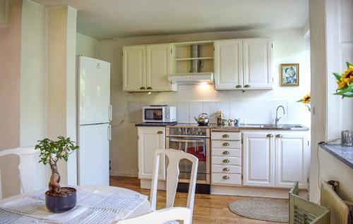 Kitchen, 1 Bedroom Beautiful Home In Limhamn in Limhamn