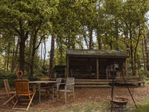 Viesnīcas āriene, Moat Island Glamping in Haveringland