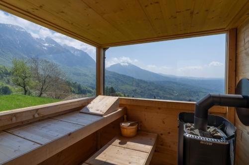 Sauna, Casera Moda Luxury Chalet in Chies d'Alpago
