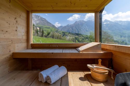 Sauna, Casera Moda Luxury Chalet in Chies d'Alpago