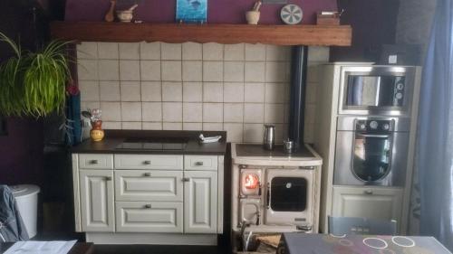 virtuve, Casa rural Eguzkilore in Olaibar