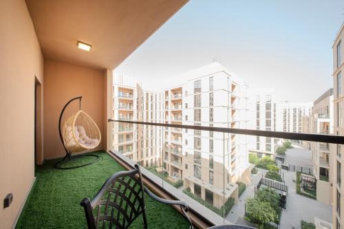 1BR Mamsha Nest with balcony by BlueCloud Holidays in Sharjah International Airport
