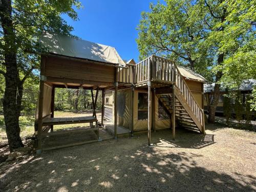 A szálláshely kívülről, Camping l'Avelanede in Artignosc-sur-Verdon
