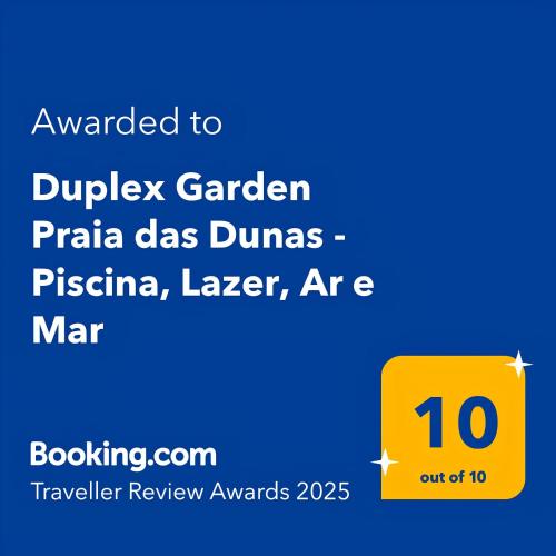 Duplex Garden Praia das Dunas - Piscina Lazer Ar e Mar - image 2