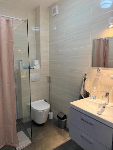 Bathroom, LG Apartman Siofok in Siofok