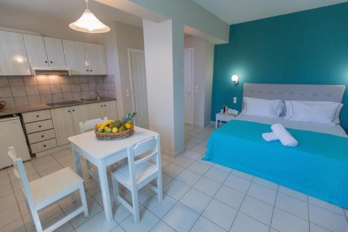 1 double bed
