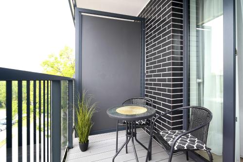 Erkély/terasz, Lulu Apartments - CITY BREAK - apartament dwupokojowy w centrum, blisko Starówki (Lulu Apartments - CITY BREAK - apartament dwupokojowy w centrum, blisko Starowki) in Wyspa Solna