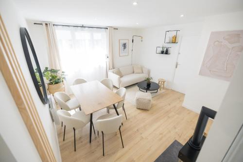 Közös társalgó / TV, Moissan chambre Taillefer in Quartier Capuche-Allies