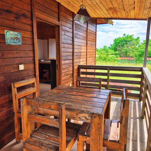 Terraza/balcón, Jo's Nature Cabin in Vila Moura