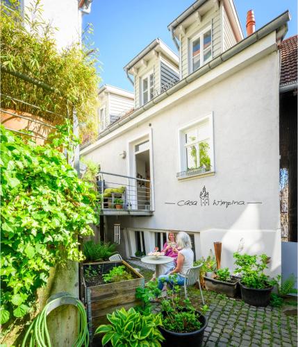 حديقة, Casa Wimpina - geschmackvolles Appartement im Herzen der Altstadt in Bad Wimpfen