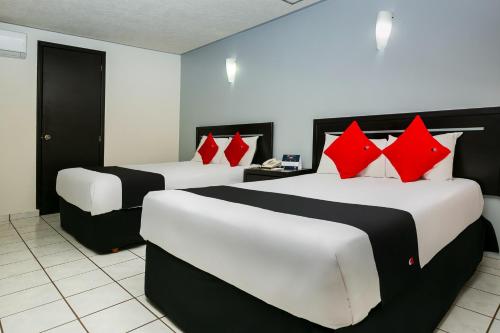 2 double beds
