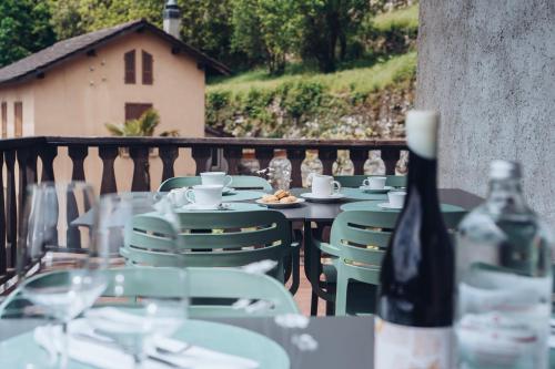 Balkons/terase, La Montanara Osteria con Alloggio in Kasima