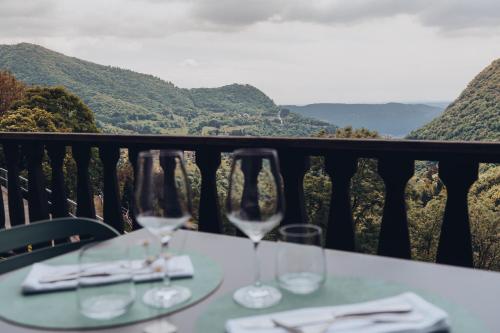 Balkons/terase, La Montanara Osteria con Alloggio in Kasima