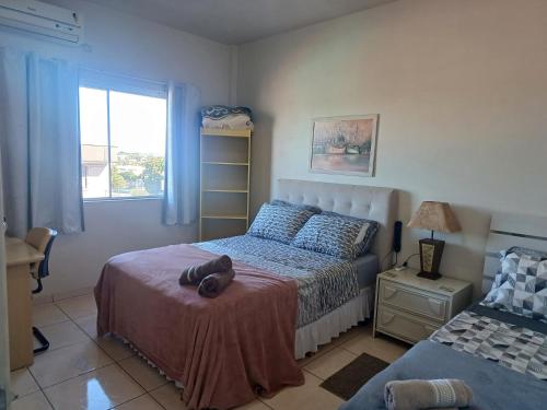 Apart próximo a Unimed, Catedral e HSA de 2 quartos com 2 AR, mini-Academia e garagem no Centro-sul, Santo Ângelo