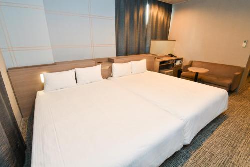 Deluxe Twin Room with Station View room in Sanco Inn Nagoya Shinkansen-guchi Annex
