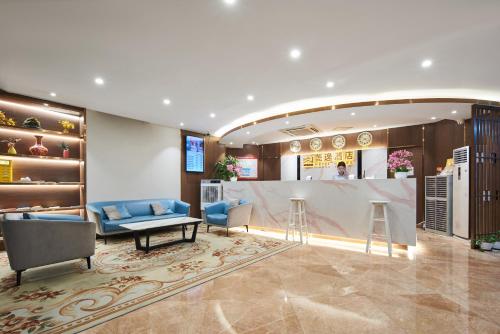 Lobby, Meiyi Grand Hotel Shenzhen Convention & Exhibition Center Huanggangcun Metro Station Branch near Hong Kong Wetland Park