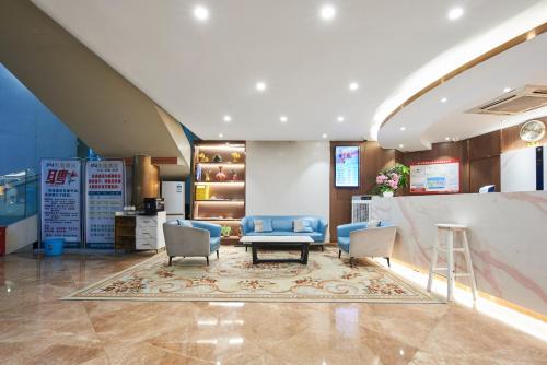 Lobby, Meiyi Grand Hotel Shenzhen Convention & Exhibition Center Huanggangcun Metro Station Branch near Hong Kong Wetland Park
