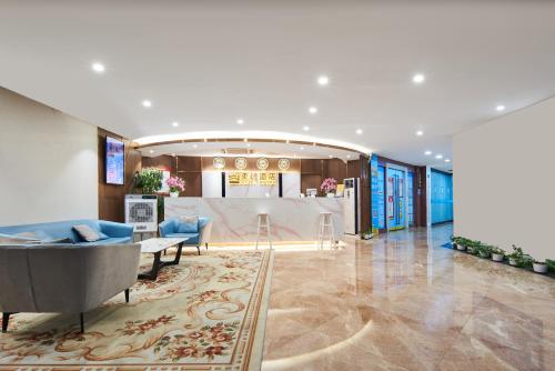 Lobby, Meiyi Grand Hotel Shenzhen Convention & Exhibition Center Huanggangcun Metro Station Branch near Hong Kong Wetland Park