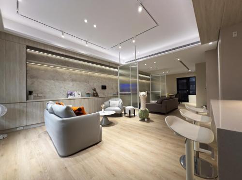 Shared lounge/TV area, 芙若蕥居 in Qingshui District