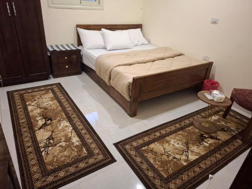 1 double bed