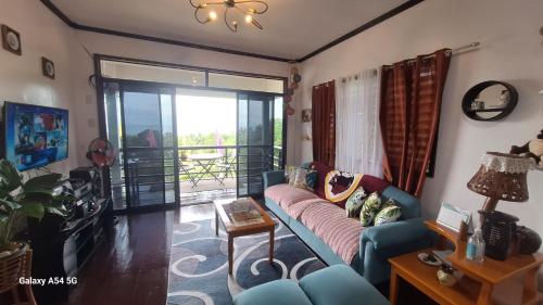 Island samal overlooking view house with swimming pools near Repelling Platform
