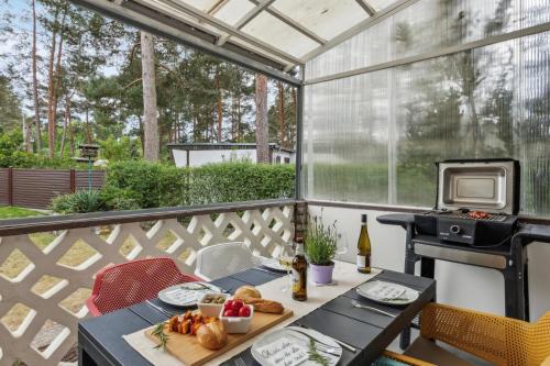 設施, Waldbungalow mit WLAN und Terrasse in Seenähe-Hund willkommen (Waldbungalow mit WLAN und Terrasse in Seenahe-Hund willkommen) in 戈門