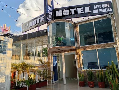 Vista exterior, Hotel Aerocafe Pereira in Pereira