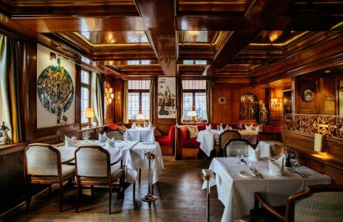餐廳, Hotel Erbprinz in 埃特林根