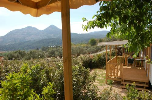 Erkély/terasz, Camping Terra Alta in Bot