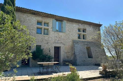 Le Magnan - Stone family home in Castries! gîte à louer Saint-Geniès-des-Mourgues
