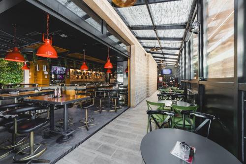 Étterem, Hotel 219 Budva in Velji Vinogradi