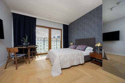 Modern Studio in Wola with Air Conditioning by Noclegi Renters, Varsavia