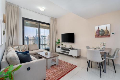 White Sage Escan Tower 1BR Dubai Marina Large Balconies High Floor, Dubaj (zdjęcie 4)