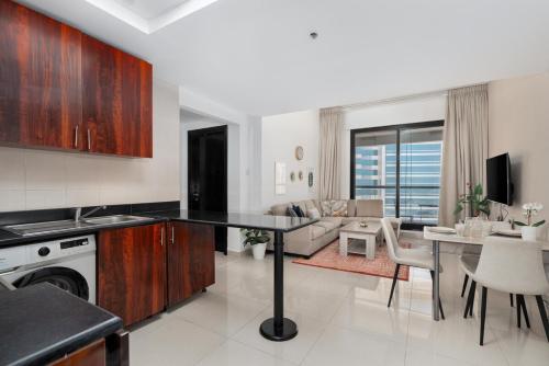 White Sage Escan Tower 1BR Dubai Marina Large Balconies High Floor, Dubaj (zdjęcie 9)