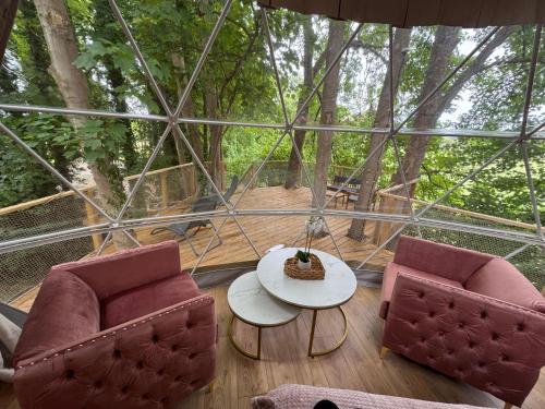 Bulle au Fil de l'eau gîte à louer Pont-Saint-Pierre