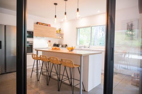 Connemara, Superbe Villa avec piscine, au cœur de la forêt, accès à la plage en vélo, Soorts-Hossegor (fotografie 5)