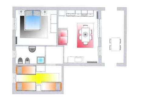 2 bedrooms, 4 beds