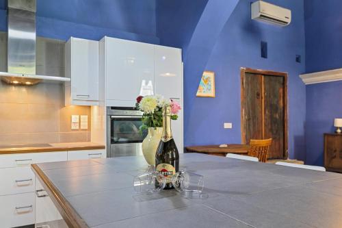 廚房, 藍橡木之屋酒店 (Blue Oak House) in 卡托德里斯