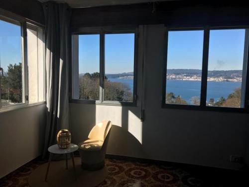 Aires da Ría Apartamento con vista al mar (Aires da Ria Apartamento con vista al mar) in Aguete