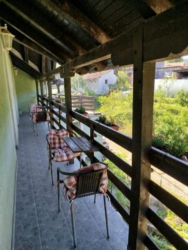 Balkons/terase, Privatan smeštaj Velić (Privatan smestaj Velic) in Donji Milanovac